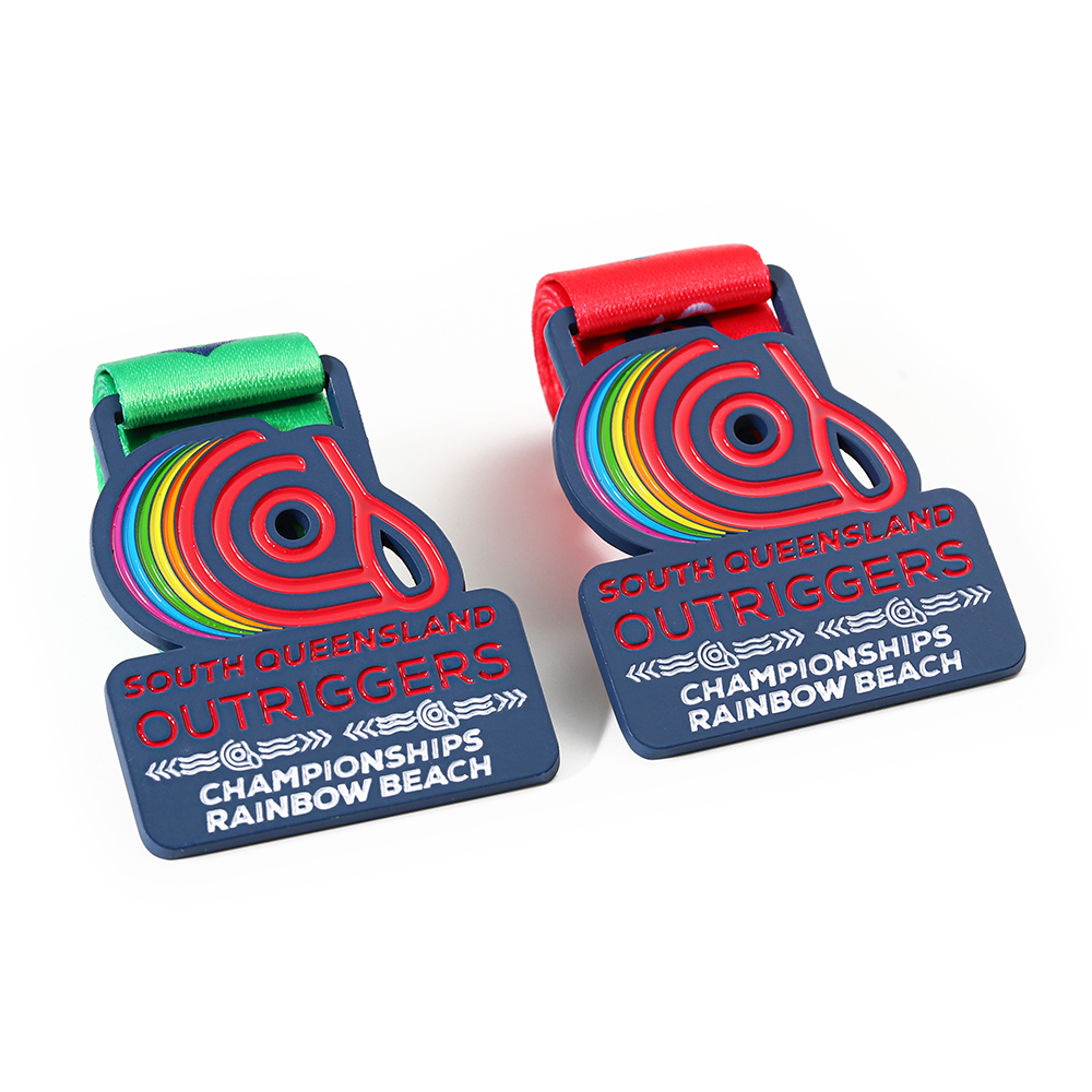 Australia Outriggers Rainbow Beach Championships Medal