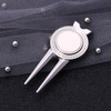 Metal Silver Customizable Blank Golf Marker