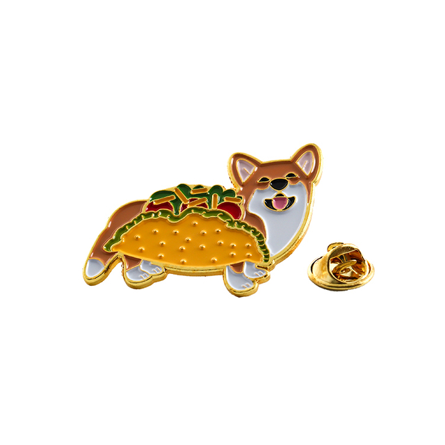 Personalized Metal Soft Enamel Dog Pin