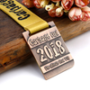 Custom Metal Bronze Carbage Run Medal for Sports
