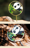 Customized Cool Cut Out Panda Bookmark for Decoration