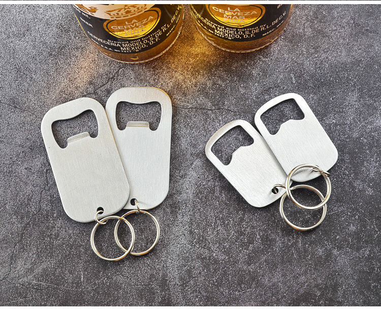 Custom Metal Steel Dog Tag Bottle Opener for Gift