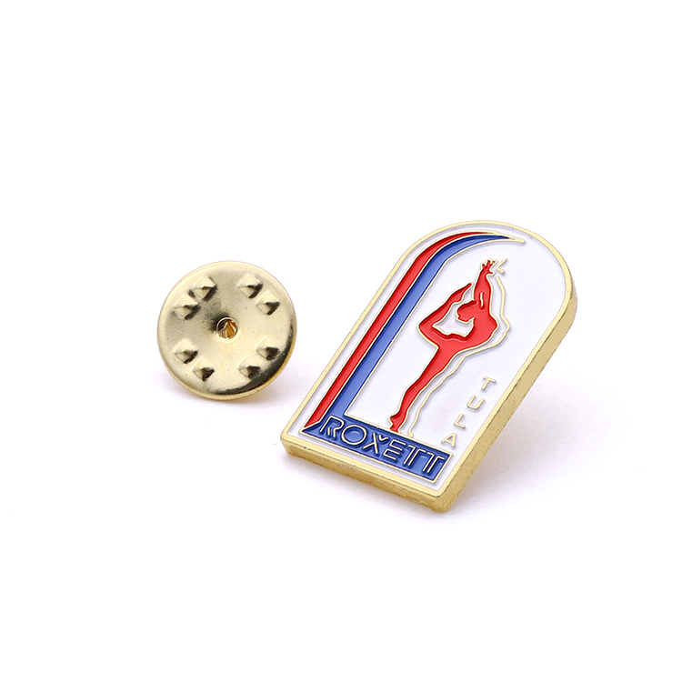 Metal Custom Designed Gold Soft Enamel Dance Pin