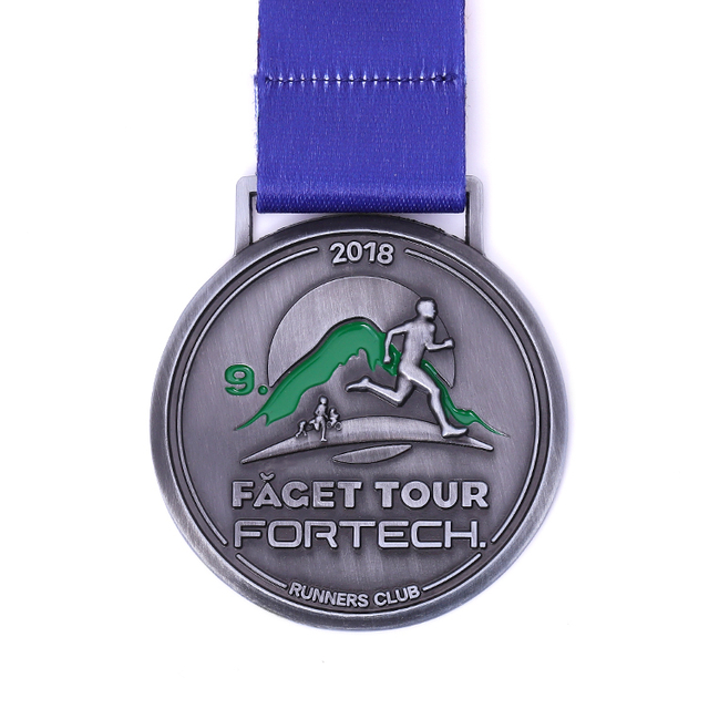 High Quality Custom Metal Facet Tour Medal for Runners