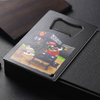 Metal Black Card Bottle Opener with Custom Logo Printed