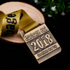 Custom Metal Bronze Carbage Run Medal for Sports