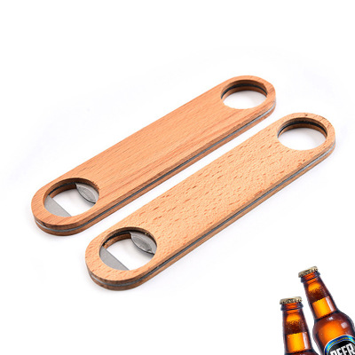 Personalized Engravable Metal And Wooden Bar Blades for Gift