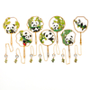 Customized Cool Cut Out Panda Bookmark for Decoration