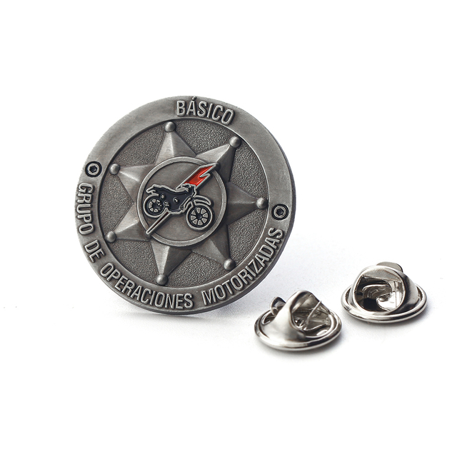 Metal Custom Soft Enamel Motor Pin Badge
