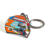 Hard Enamel Custom Metal Helmet Keychain for Gift