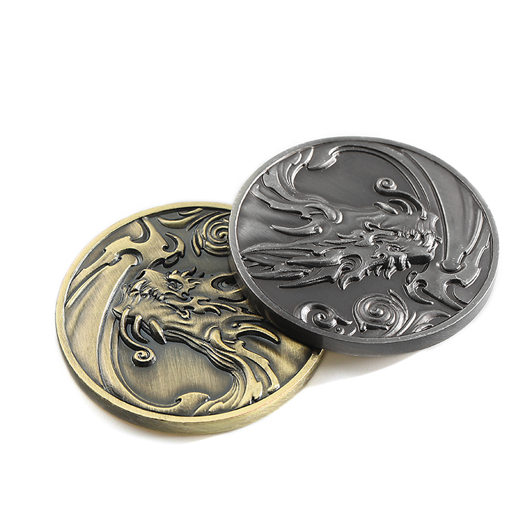 Personalized 3D Zinc Alloy Challenge Coins