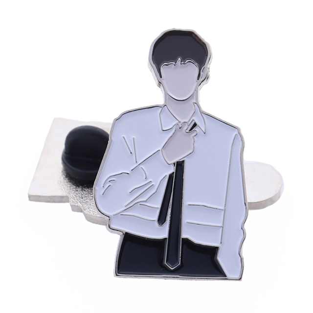 Personalized Metal Soft Enamel Movie Star Pin