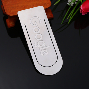 Customized Cool Cut Out Stainless Steel Bookmark for Book