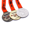 Professional Round Zinc Alloy Weightlifting Medal with Lanyard for Power Weekend