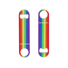 Custom Logo Flat Rainbow Beer Bottle Opener by UV Printing