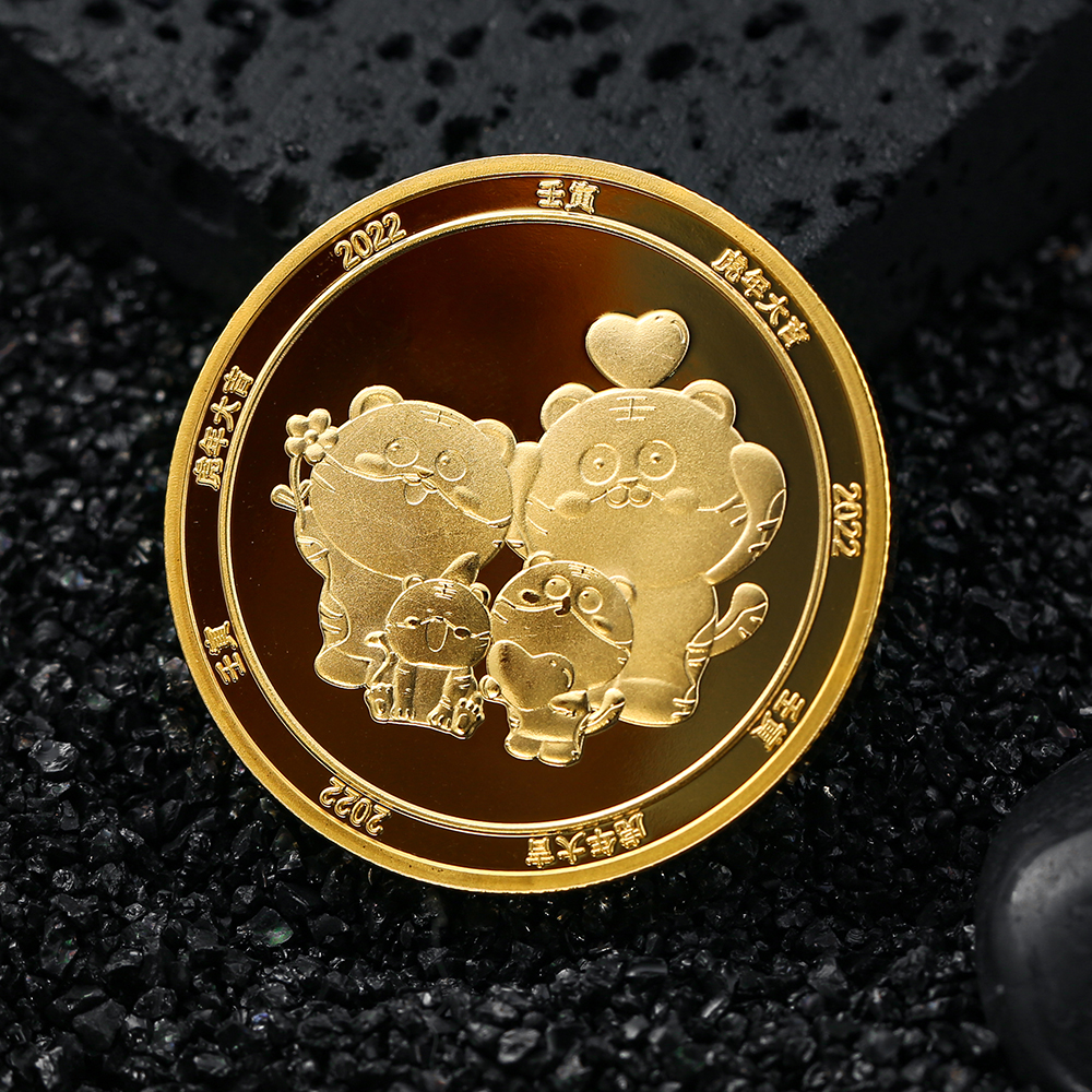 Custom 3D Brass Challenge Coins