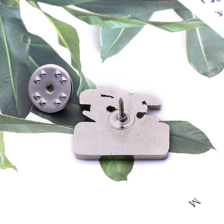 Metal Custom Designed Silver Soft Enamel Apview Pin