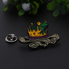 Personalized Iron Black Frog Pin