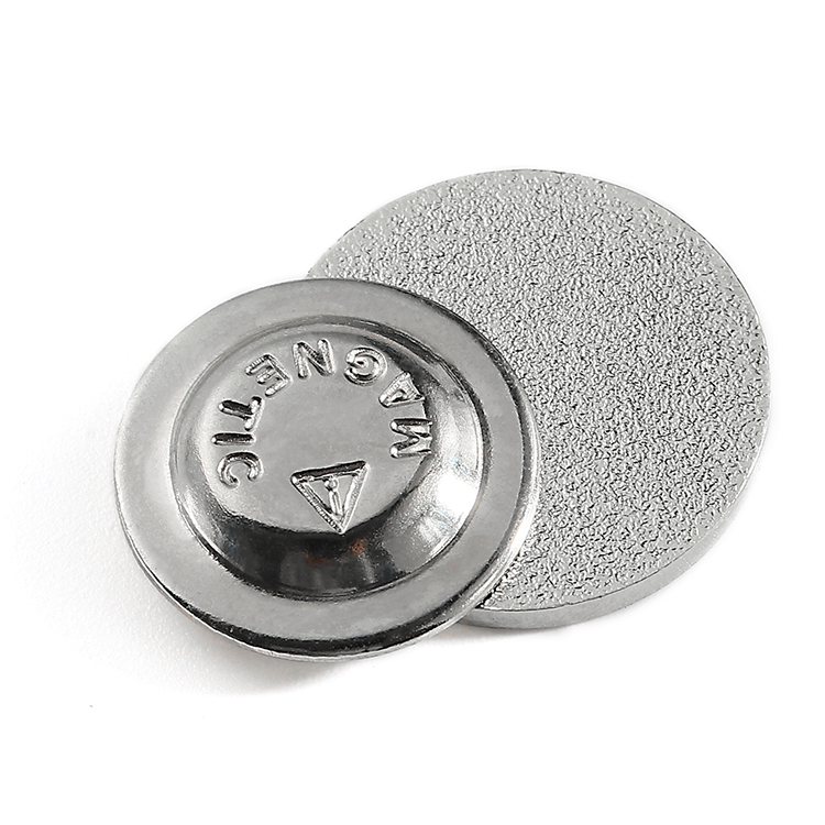 Custom Metal Silver Hard Enamel Badge with Magnet